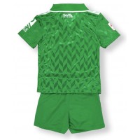 Billiga Real Betis Barnkläder Borta fotbollskläder till baby 2023-24 Kortärmad (+ Korta byxor)